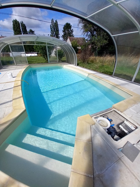 Piscine en eau