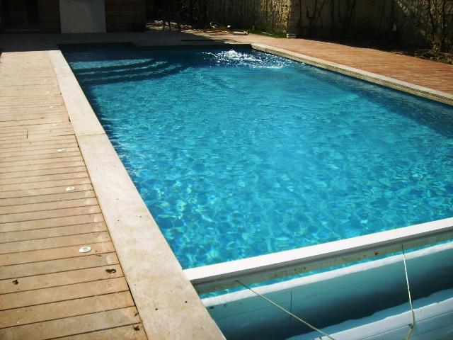 renovation piscine polyester couleur gris argent