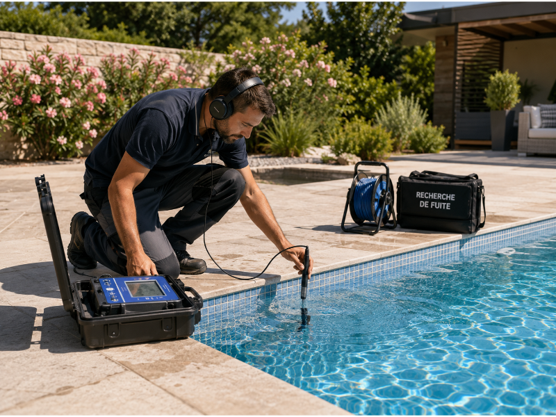 Fuite de piscine : comment détecter l'origine du problème avant qu'il ne soit trop tard ?